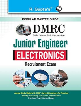 portada Dmrc: Junior Engineer Electronics Exam Guide (en Inglés)