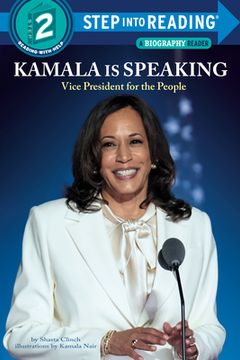 portada Kamala is Speaking: Vice President for the People (Step Into Reading) (in English)