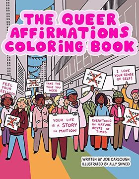 portada The Queer Affirmations Coloring Book (en Inglés)