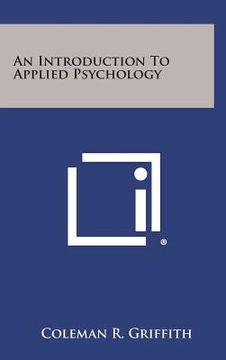 portada An Introduction to Applied Psychology