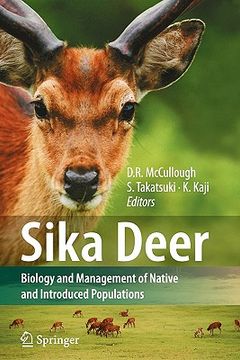 portada sika deer: biology and management of native and introduced populations (en Inglés)