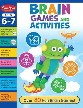 portada Brain Games and Activities, Ages 6 - 7 Workbook (in English)