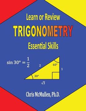 portada Learn or Review Trigonometry: Essential Skills (en Inglés)