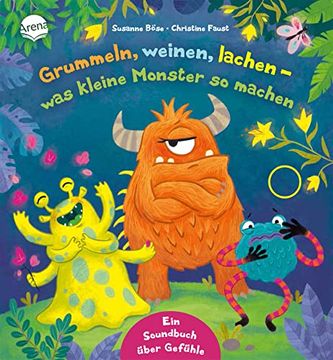portada Grummeln, Weinen, Lachen? Was Kleine Monster so Machen: Soundbuch für Kinder ab 3 Jahren mit Lustigen Monstern und Ihren Gefühlen (in German)