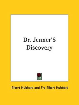 portada dr. jenner's discovery (en Inglés)