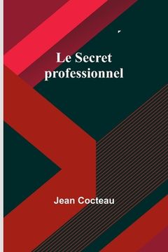 portada Le Secret professionnel (in French)