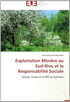 portada Exploitation Miniere Au Sud-Kivu Et La Responsabilite Sociale