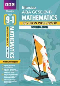 portada Bbc Bitesize aqa Gcse (9-1) Maths Foundation Workbook (Bbc Bitesize Gcse 2017) 