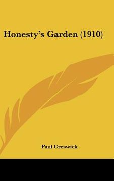 portada honesty's garden (1910)