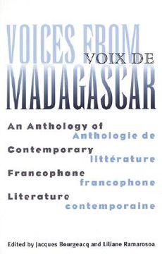 portada voices from madagascar/voix de madagascar: an anthology of contemporary francophone literature/anthologie de litterature francophone contemporaine (en Inglés)