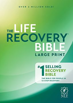 portada Life Recovery Bible NLT, Large Print (en Inglés)