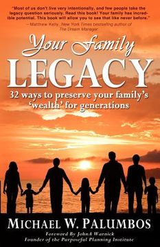 portada your family legacy (en Inglés)