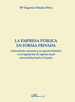 Empresa pública en forma privada,La
