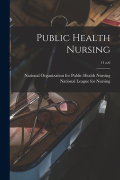 portada Public Health Nursing; 11 n.6 (in English)