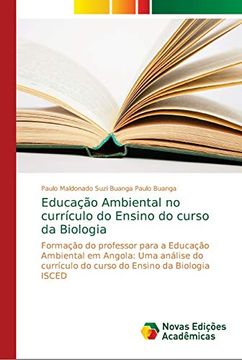 portada Educação Ambiental no Currículo do Ensino do Curso da Biologia