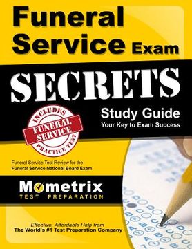 portada funeral service exam secrets study guide (en Inglés)