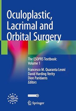 portada Oculoplastic, Lacrimal and Orbital Surgery: The Esoprs Textbook: Volume 1 (in English)