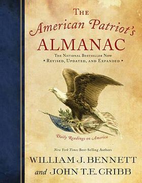 portada the american patriot's almanac: daily readings on america (en Inglés)