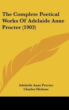 portada the complete poetical works of adelaide anne procter (1903) (en Inglés)