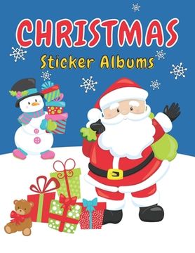 portada Christmas Sticker Album: An Album for your Christmas Stickers (en Inglés)