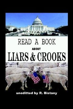 portada read a book about liars and crooks (en Inglés)