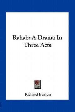 portada rahab: a drama in three acts