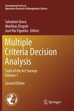 portada Multiple Criteria Decision Analysis: State of the Art Surveys