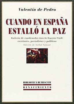 portada Cuando en España Estalló la paz (in Spanish)