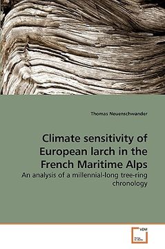 portada climate sensitivity of european larch in the french maritime alps (en Inglés)