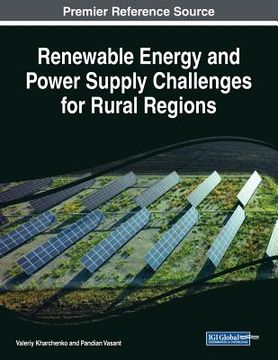 portada Renewable Energy and Power Supply Challenges for Rural Regions