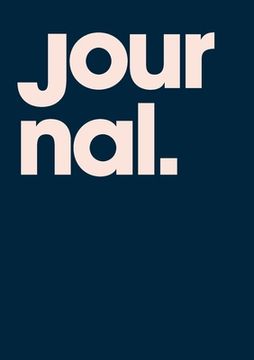 portada Journal: Journal and notebook (en Inglés)