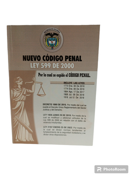 portada NUEVO CÍDIGO PENAL LEY 599 DE 2000 (in Spanish)
