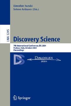 portada discovery science: 7th international conference, ds 2004, padova, italy, october 2-5, 2004. proceedings (in English)