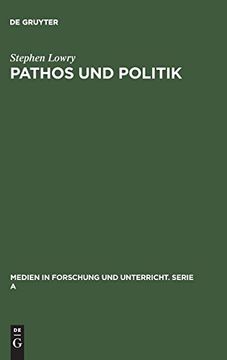 portada Pathos und Politik (Medien in Forschung und Unterricht. Serie a) (in German)