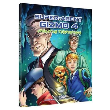 portada Super Agent Gizmo #4: Operation Tempervirus (in English)
