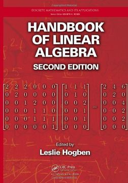 portada Handbook of Linear Algebra (en Inglés)