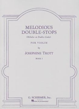 portada melodious double-stops for violin, book i (en Inglés)