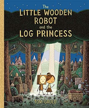 portada The Little Wooden Robot and the log Princess (en Inglés)