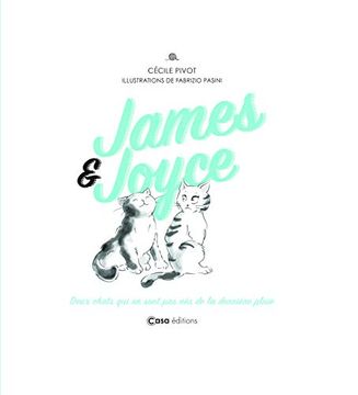 portada James & Joyce Deux Chats qui ne Sont pas nés de la Dernière Pluie