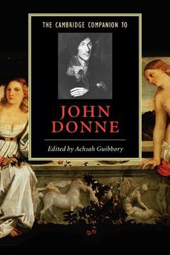 portada The Cambridge Companion to John Donne Paperback (Cambridge Companions to Literature) (en Inglés)