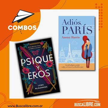 portada Pack PSIQUE Y EROS+ADIOS PARIS (in Spanish)