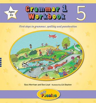 portada Grammar 1 Workbook 5: in Precursive Letters (BE) (Grammar 1 Workbooks 1-6)