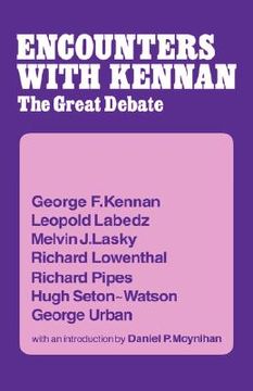 portada encounter with kennan: the great debate (en Inglés)