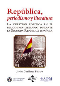 portada republica,periodismo y literatura (in Spanish)