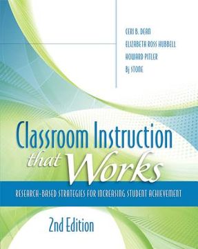 portada classroom instruction that works: research-based strategies for increasing student achievement (en Inglés)