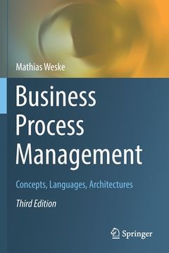portada Business Process Management: Concepts, Languages, Architectures (en Inglés)