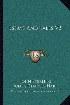 portada essays and tales v2 (in English)