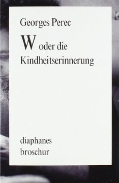 portada W oder die Kindheitserinnerung (in German)