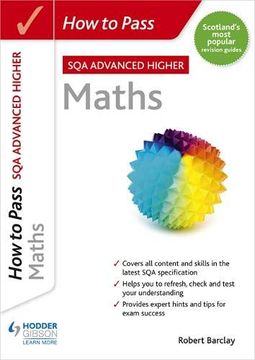 portada How to Pass sqa Advanced Higher Maths (in English)