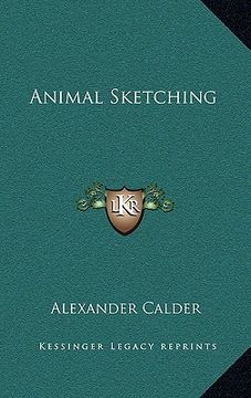 portada animal sketching (in English)